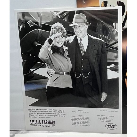 TNT Movie Press Kit Amelia Earhart The Final Flight Rutger Hauer Diane Keaton - Picture 4 of 11